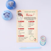 Weihnachten Was in Ihrer Weihnachtskarte ist Flyer (Einzeln)