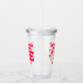 Weihnachten Was Spaß zum ersten Geburtstag Acryltrinkbecher (Rechts)