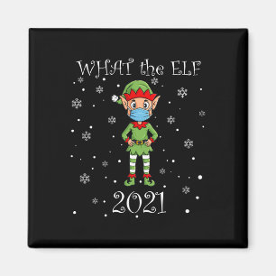 Weihnachten Was The Elf 2021 Spaß Xmas Magnet