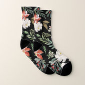 Weihnachten Wasserfarbe Blumenkohl Feiertag Socken (Paar)