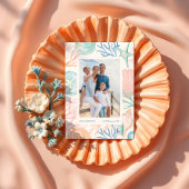 Weihnachten Wasserfarbe Seashell Zwei Foto