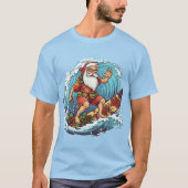 Weihnachten Wasserfarbe Weihnachtsfest T-Shirt (Vorderseite)