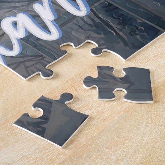 Weihnachten Wasserfarbe Winter Wunderland Dekorati Puzzle (Seite)