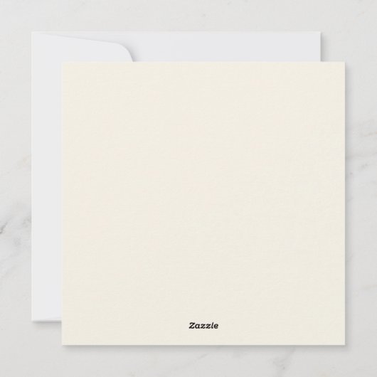 Weihnachten Wasserfarbenbild (Rückseite)