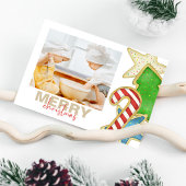 Weihnachten Wasserfarbene Niedliche Cookies 1 Foto