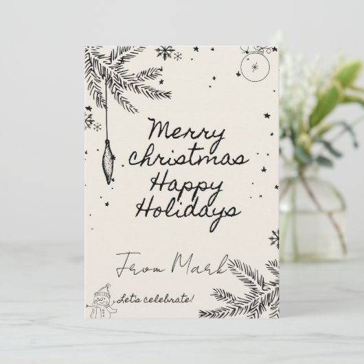 Weihnachten Weihnachten (Stehend Vorderseite)