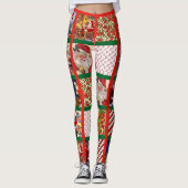 Weihnachten Weihnachten 10 Fotovorlage Frauen Leggings (Vorderseite)