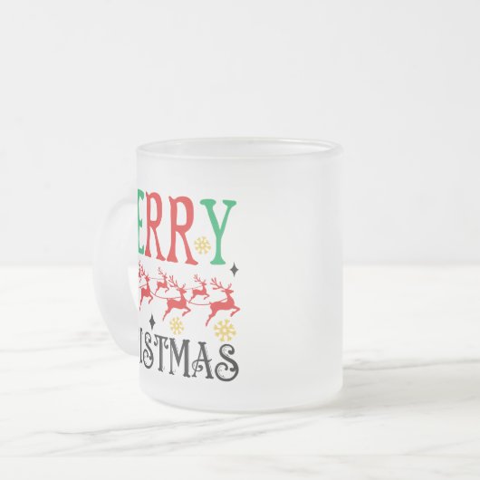 Weihnachten Weihnachten - 61049 T - Shirt Mattglastasse (Vorderseite Links)