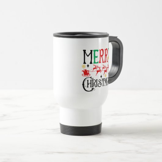 Weihnachten Weihnachten - 61049 T - Shirt Reisebecher (VorderseiteRechts)