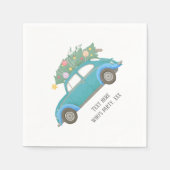 Weihnachten, Weihnachten, Baby, Weihnachtsbaum, Au Serviette (Vorderseite)