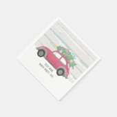 Weihnachten, Weihnachten, Baby, Weihnachtsbaum, Au Serviette (Ecke)