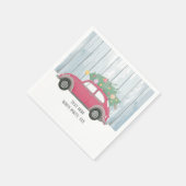 Weihnachten, Weihnachten, Baby, Weihnachtsbaum, Au Serviette (Ecke)