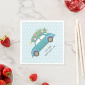 Weihnachten, Weihnachten, Baby, Weihnachtsbaum, Au Serviette (Beispiel)