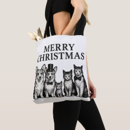 Weihnachten Weihnachten Bezauberndes Corgi Paar Dr Tasche