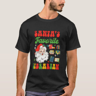 Weihnachten Weihnachten Bibliothek Weihnachten Wei T-Shirt