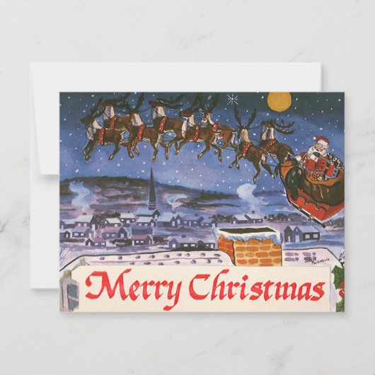 Weihnachten Weihnachten Einladung (Vorderseite)