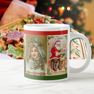Weihnachten Weihnachten Ernsthaftes Kaffeetrinken Jumbo-Tasse