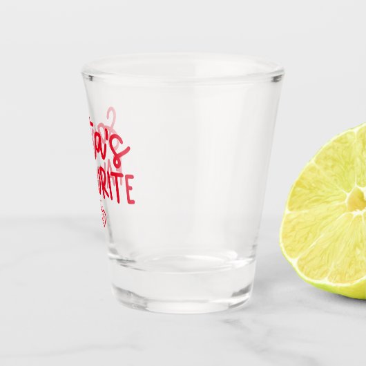 Weihnachten Weihnachten Feierliche Romantische Lie Schnapsglas (Rechts)