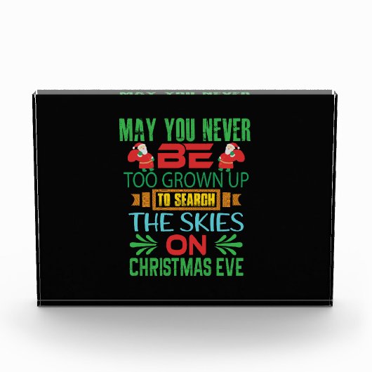 Weihnachten - Weihnachten Fotoblock (Vorderseite)