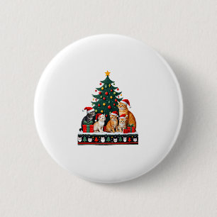 Weihnachten Weihnachten Funny hässliche Frauen Män Button
