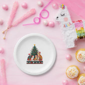 Weihnachten Weihnachten Funny hässliche Frauen Män Pappteller (Party)