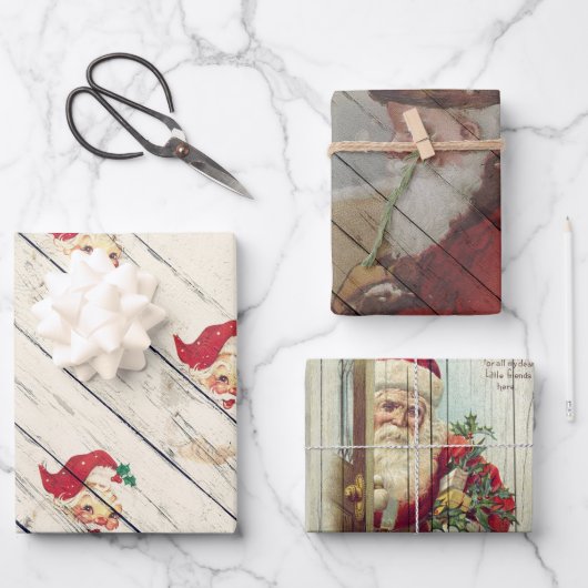 Weihnachten Weihnachten Geschenkpapier Set (Vorderseite)