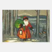 Weihnachten Weihnachten Geschenkpapier Set (Vorderseite)