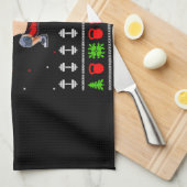 Weihnachten Weihnachten Geschirrtuch (Viertel Falte)