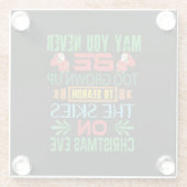 Weihnachten - Weihnachten Glasuntersetzer (Rückseite)