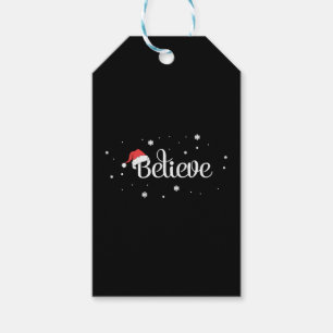 Weihnachten Weihnachten glauben Schneeflocken Weih Geschenkanhänger
