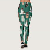 Weihnachten Weihnachten Große Hunde Leggings (Rückseite)