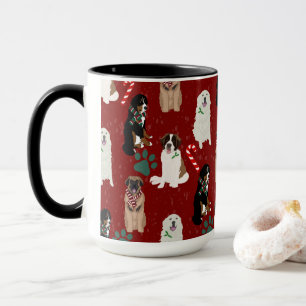Weihnachten Weihnachten Große Hunde Tasse