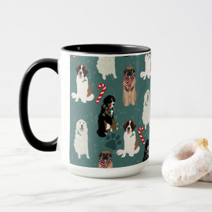 Weihnachten Weihnachten Große Hunde Tasse