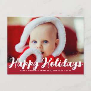 Weihnachten Weihnachten Gruß Fotokarte Postkarte