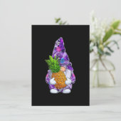 Weihnachten Weihnachten Hawaiian Ananas Weihnachte Einladung (Stehend Vorderseite)