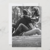 Weihnachten Weihnachten Hochzeit/Verlobung/Abendes Einladung (Rückseite)