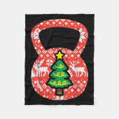 Weihnachten Weihnachten Ich bin nur hier für die C Fleecedecke (Vorderseite)