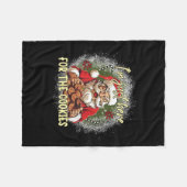 Weihnachten Weihnachten Ich bin nur hier für die C Fleecedecke (Vorderseite (Horizontal))