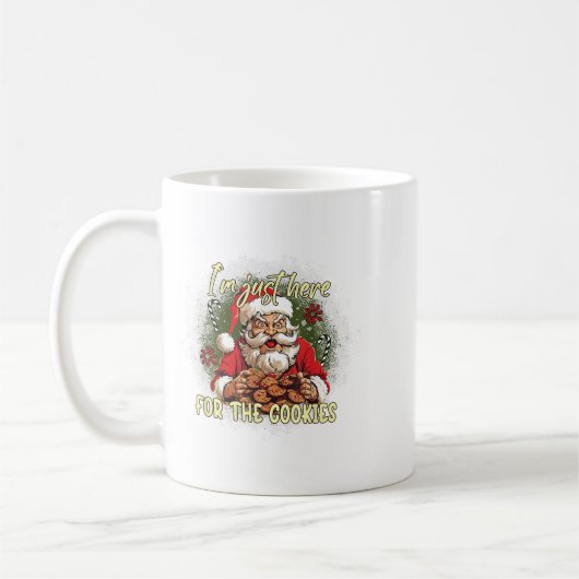 Weihnachten Weihnachten Ich bin nur hier für die C Kaffeetasse (Links)