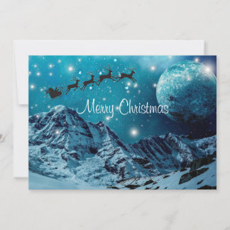 Weihnachten Weihnachten im Himmel Weihnachtskarte