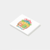 Weihnachten/Weihnachten im Juli Post-it Klebezettel (angewinkelt)