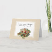 Weihnachten Weihnachten im klassischen antiken Aut (Rückseite)