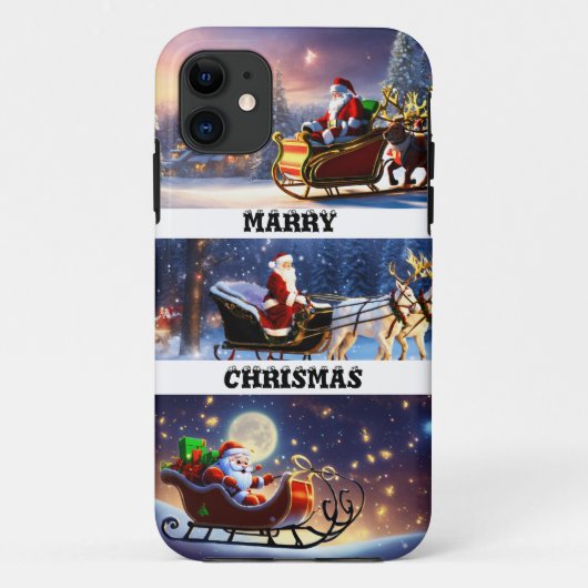 Weihnachten Weihnachten iPhone Case (Rückseite)