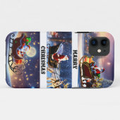 Weihnachten Weihnachten iPhone Case (Rückseite (Horizontal))