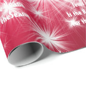 Weihnachten Weihnachten ist der Grund Geschenkpapier (Rolleneckpunkt)