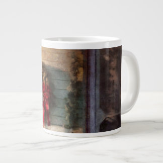 Weihnachten - Weihnachten ist gleich um die Ecke Jumbo-Tasse