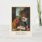 Weihnachten Weihnachten Jesus Jungfrau Mary St Jos (Vorderseite)