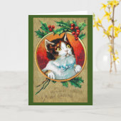 Weihnachten, Weihnachten Karte (Gelbe Blume)