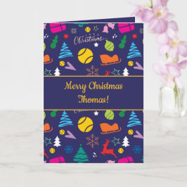 🎄 Weihnachten 🎾 Weihnachten Karte