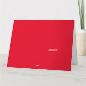 Weihnachten Weihnachten Karte (Rückseite)